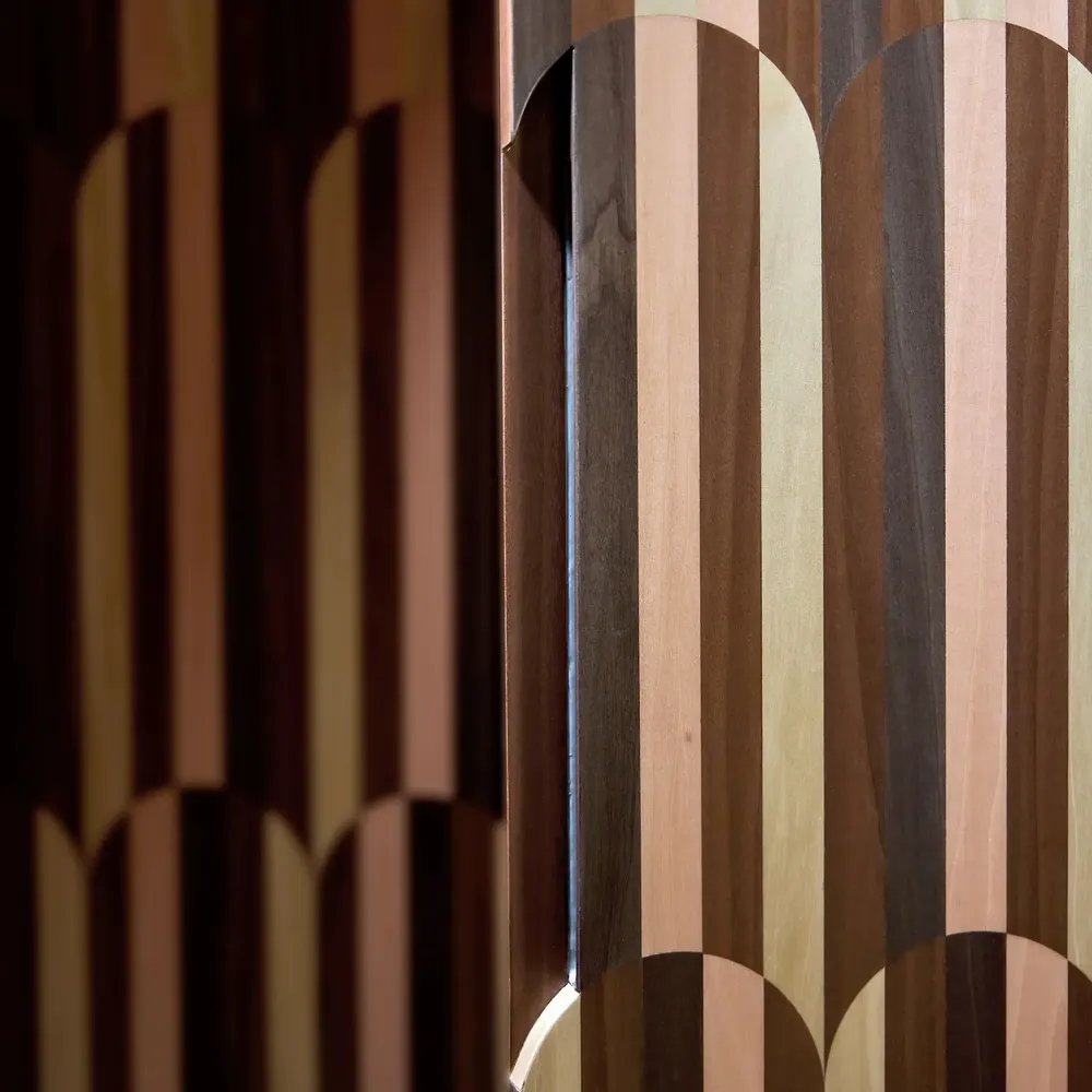 Storage boxes - Caleido bar cabinet - BIANCHINI ATELIER