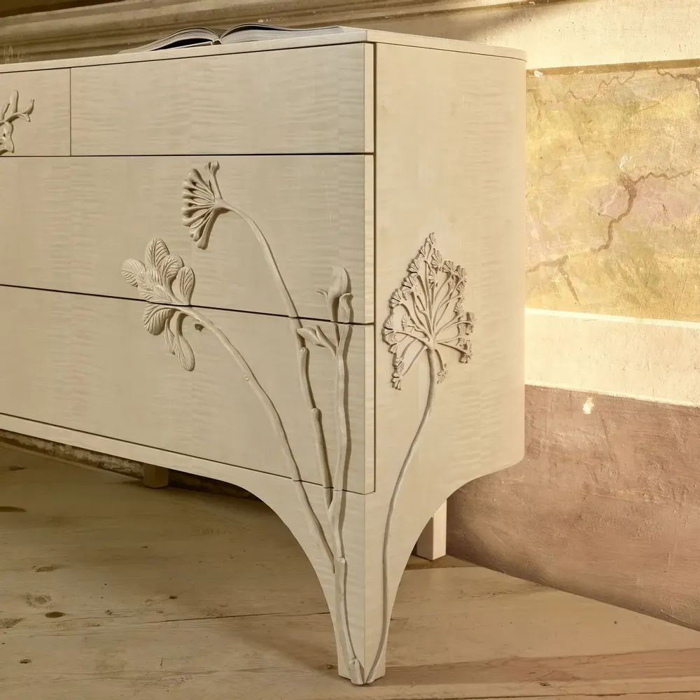Commodes - Linpha chest of drawers - BIANCHINI ATELIER