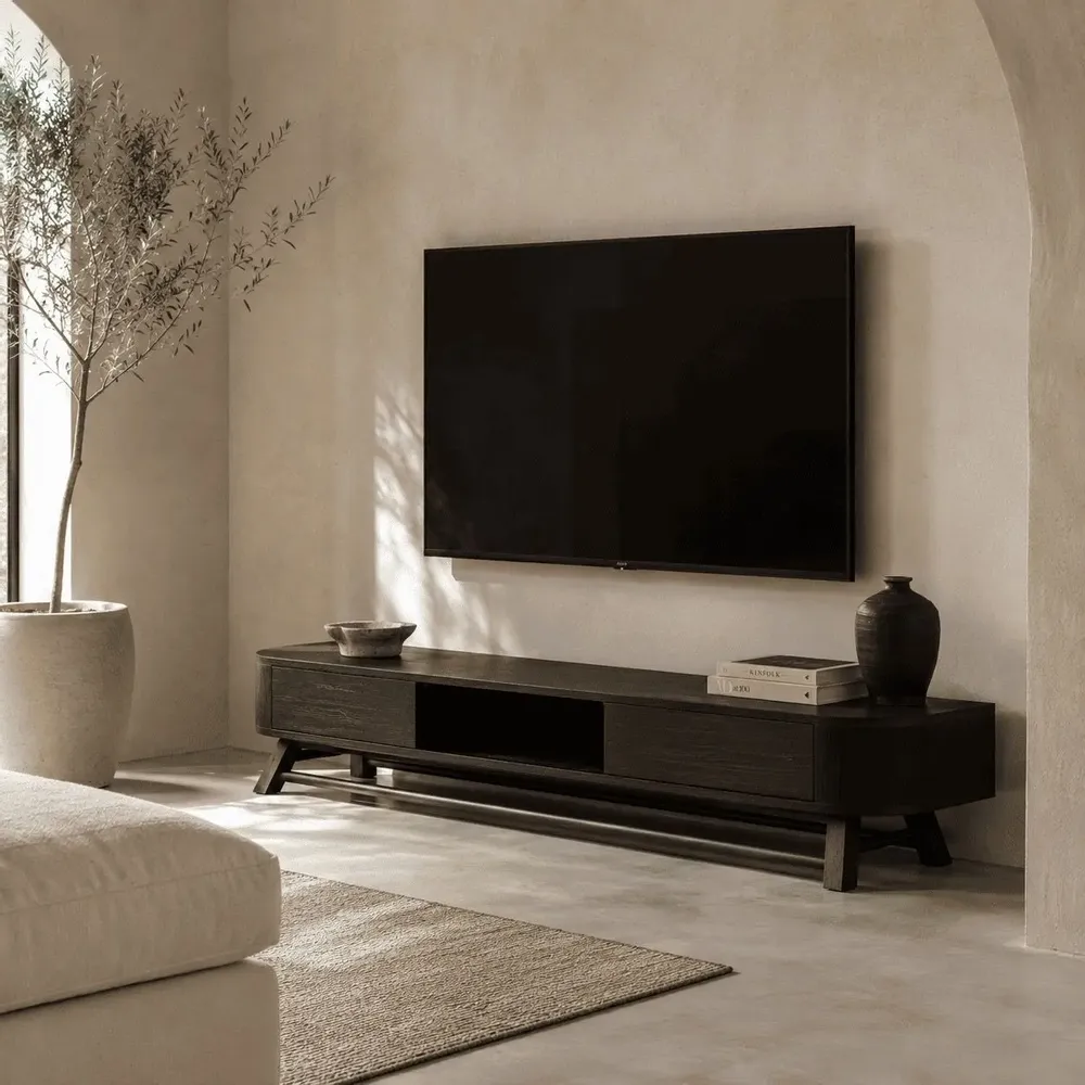 Meubles TV - Meuble Tv SYDNEY en 180cm - EMPREINTE DU TEMPS