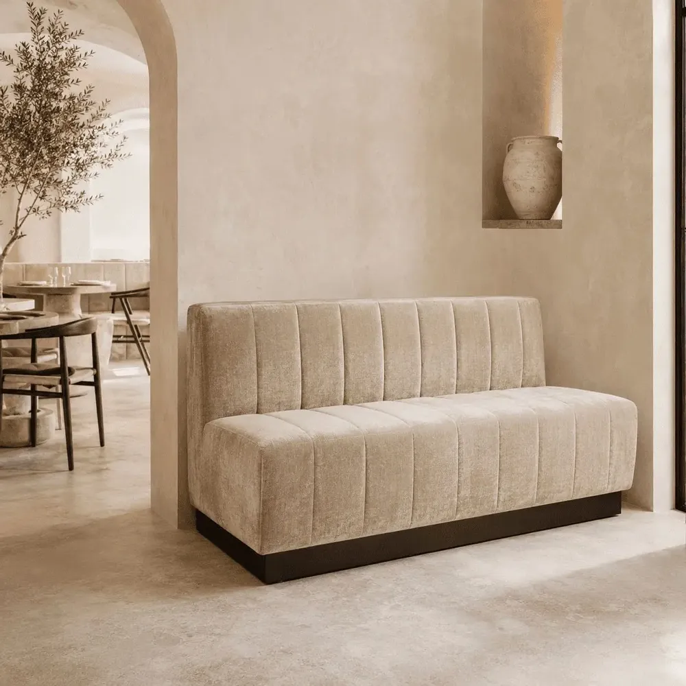 Benches - Como Beige Bench 180cm - EMPREINTE DU TEMPS