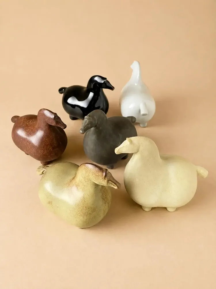 Pottery - D2 Ornament A Horse - カシワクラフト