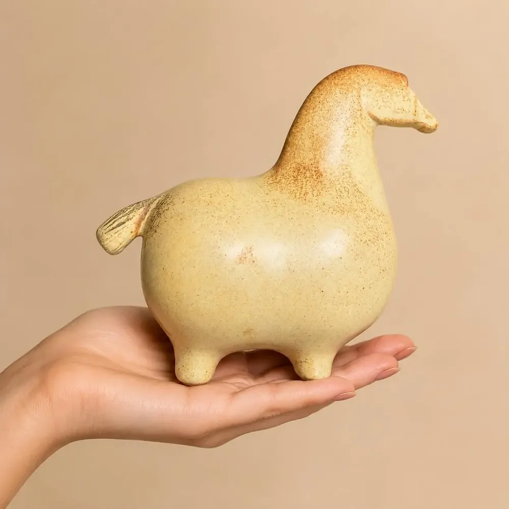 Pottery - D2 Ornament A Horse - カシワクラフト
