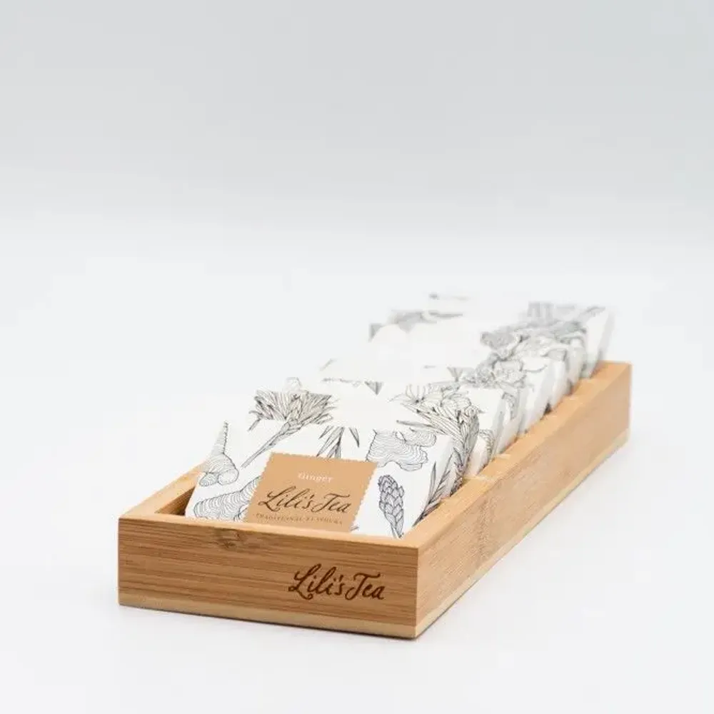 Accessoires thé et café - Lili’s Tea Bamboo display tray - LILI'S TEA