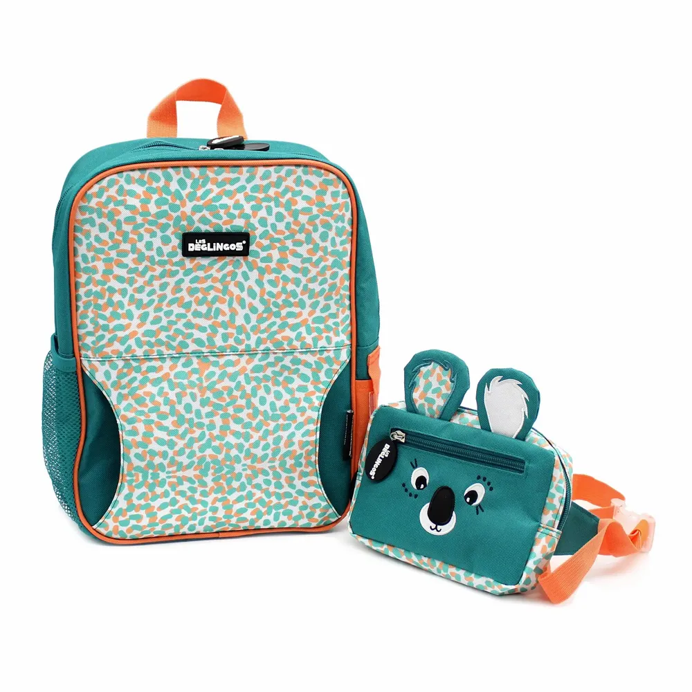 Sacs et cartables - Sac à dos 2 en 1 avec banane amovible Berlingos le koala - DEGLINGOS
