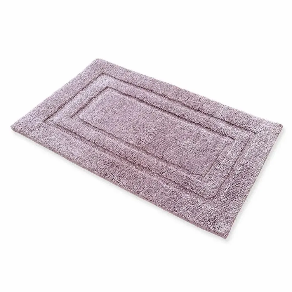 Other bath linens - TAPIS DE BAIN TURIN, BRUYERE 50x80cm 100 % coton, 1600 g/m2 - BY WILLE