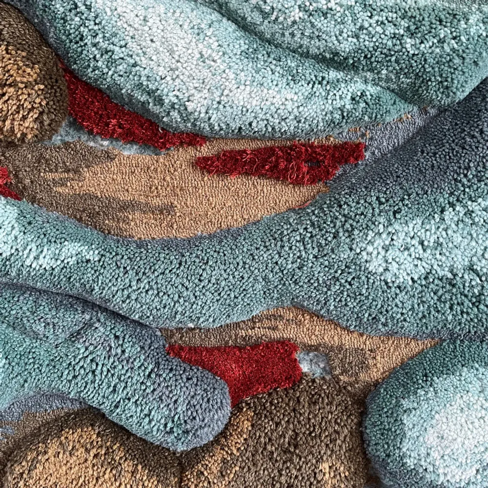 Other caperts - WALL CARPET, UNIQUE PIECE, MATERIA PRIMA III - ATELIER SAGRADO