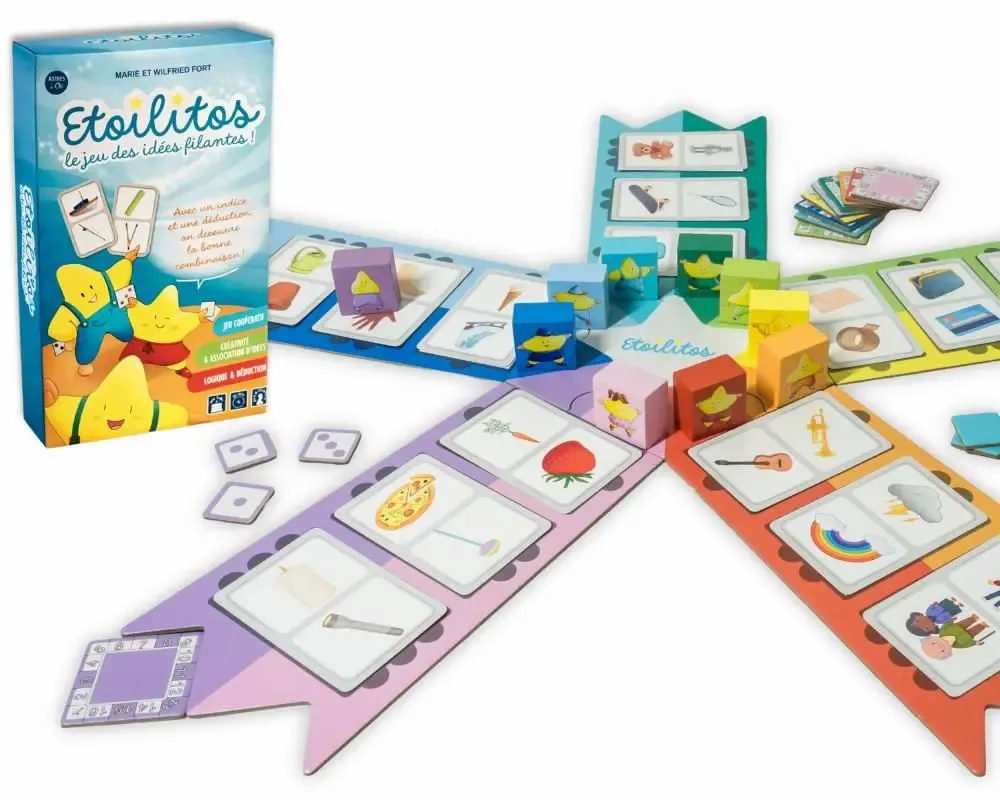 Children's games - Etoilitos, le jeu des idées filantes - ETOILIUM