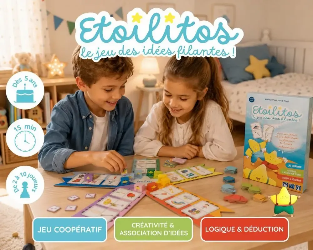 Children's games - Etoilitos, le jeu des idées filantes - ETOILIUM