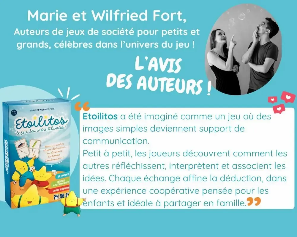 Children's games - Etoilitos, le jeu des idées filantes - ETOILIUM