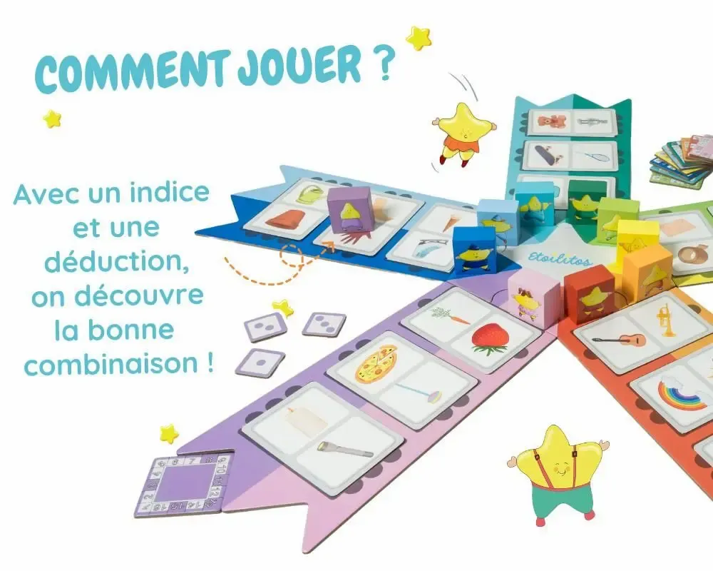 Children's games - Etoilitos, le jeu des idées filantes - ETOILIUM