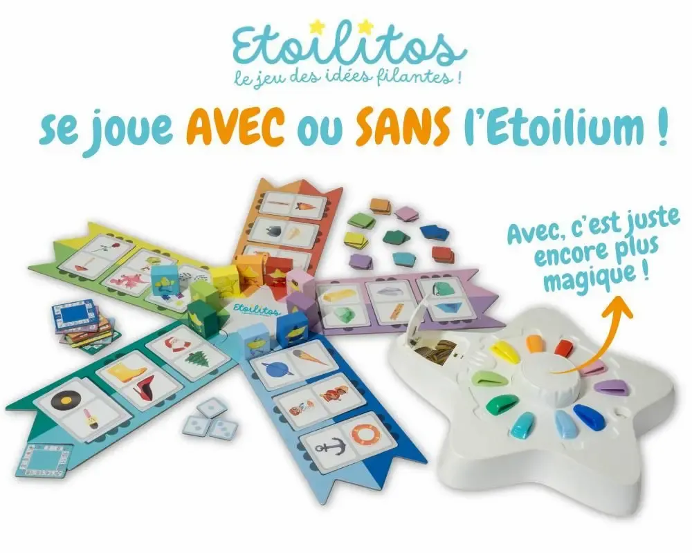 Children's games - Etoilitos, le jeu des idées filantes - ETOILIUM