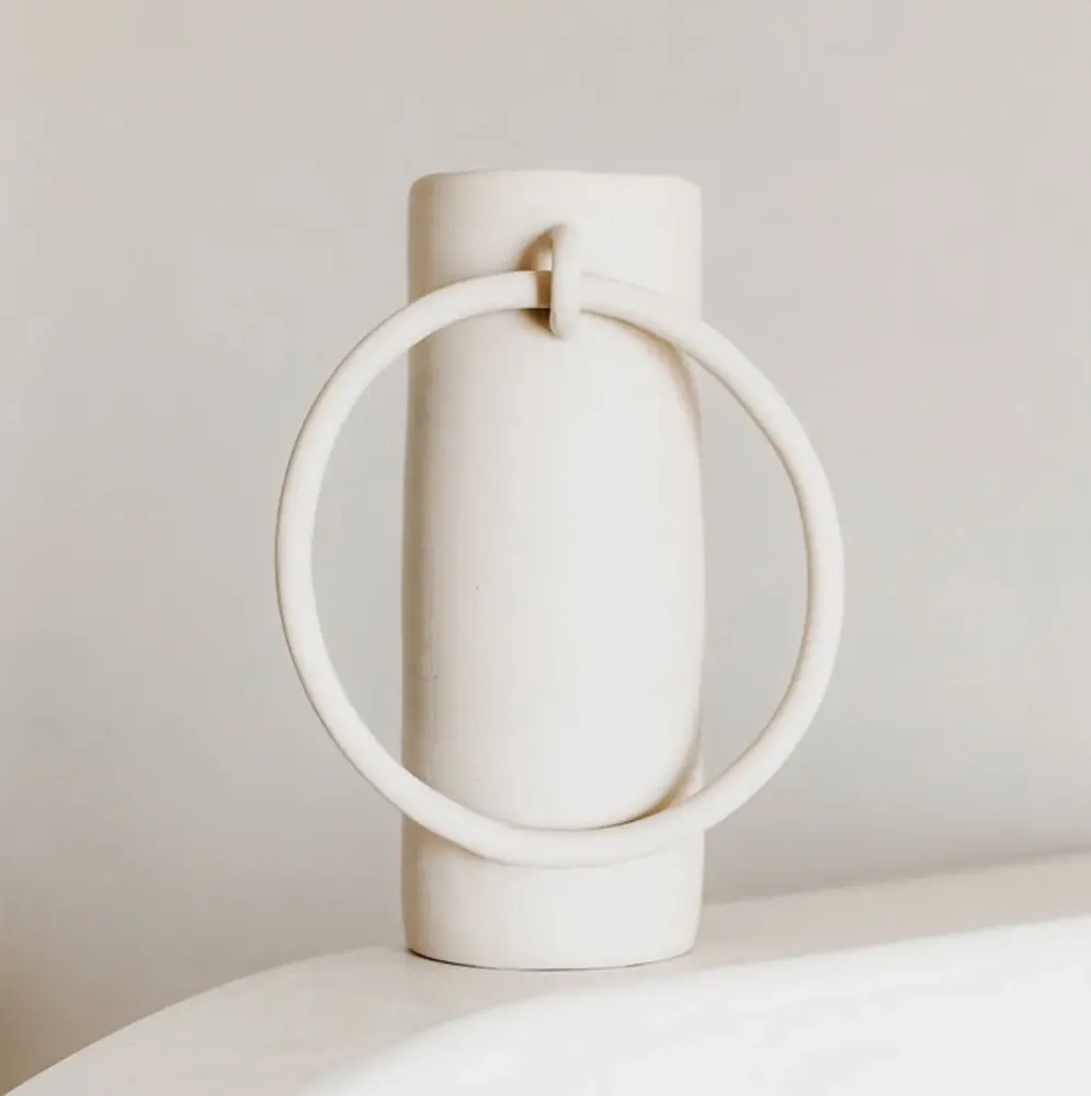 Vases - Big Ring Vase - CLAYCRAFT