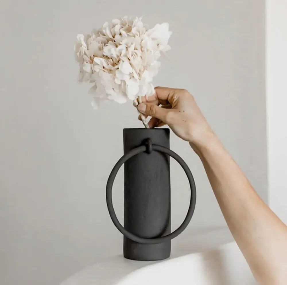 Vases - Big Ring Vase - CLAYCRAFT