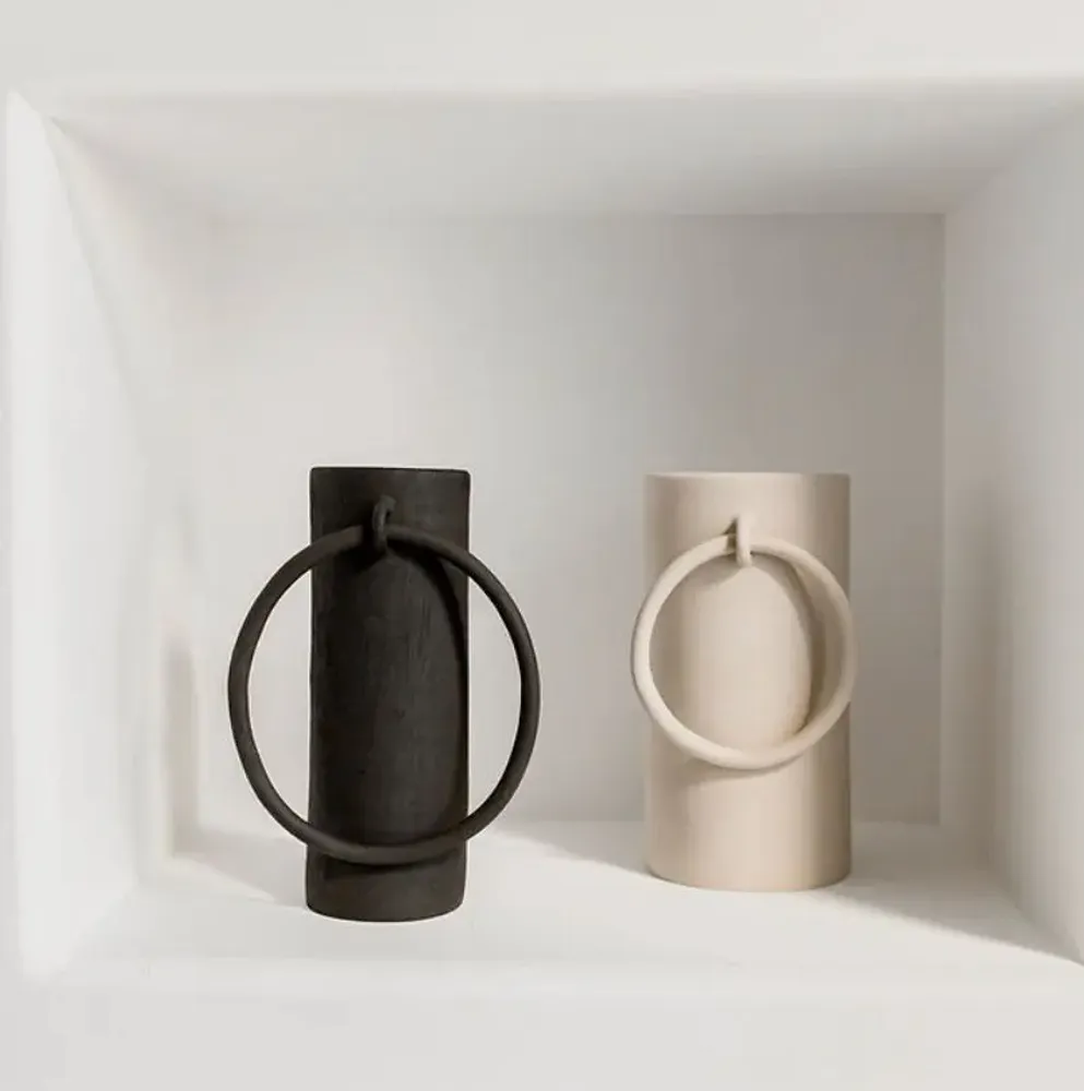 Vases - Big Ring Vase - CLAYCRAFT