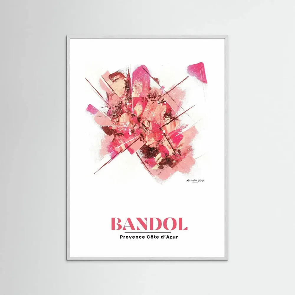 Affiches - Affiche Bandol - AMANDINE REALE CREATIVE ARTIST