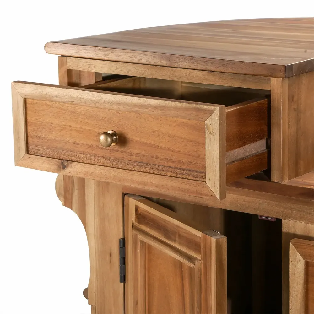Sideboards - Estaminet old wood counter - SIGNATURE MOBILIER ET DÉCORATION