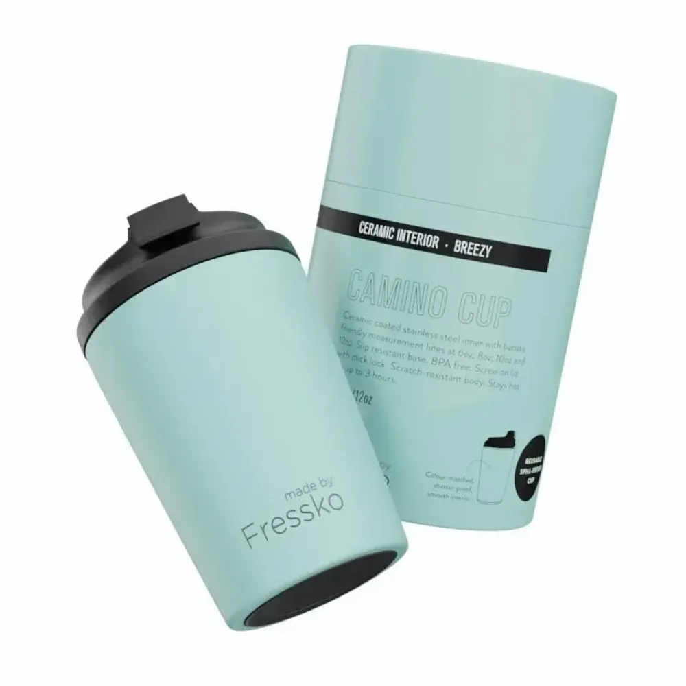 Mugs - Camino 12oz, Reusable Ceramic Cup - MADE BY FRESSKO