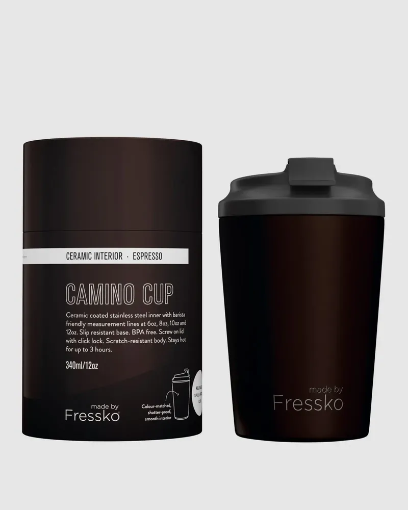 Mugs - Camino 12oz, Reusable Ceramic Cup - MADE BY FRESSKO