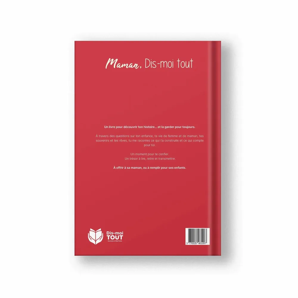 Gifts - Mom, Tell Me Everything Gift Book - 2026 Edition - DIS-MOI TOUT