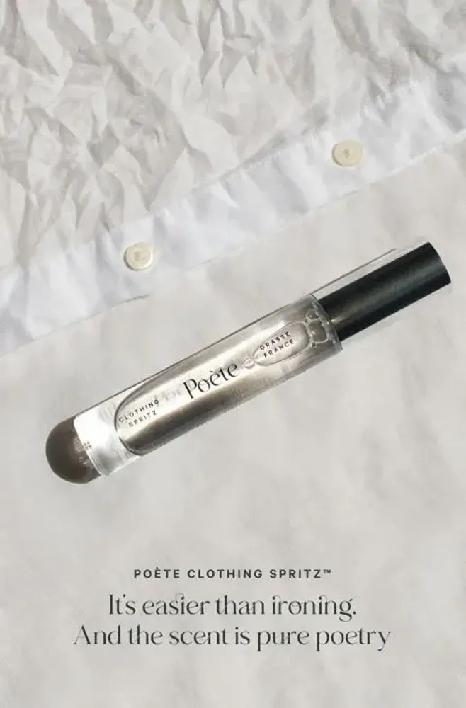 Parfums pour soi et eaux de toilette - Poète Clothing Spritz™ 15ml - Spray Défroissant de Parfumerie Fine - POÈTE