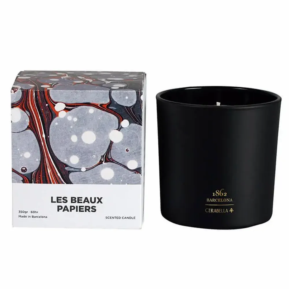 Candles - LES BEAUX PAPIERS A SWEEP OF GRAY COLLECTION - CERABELLA SL