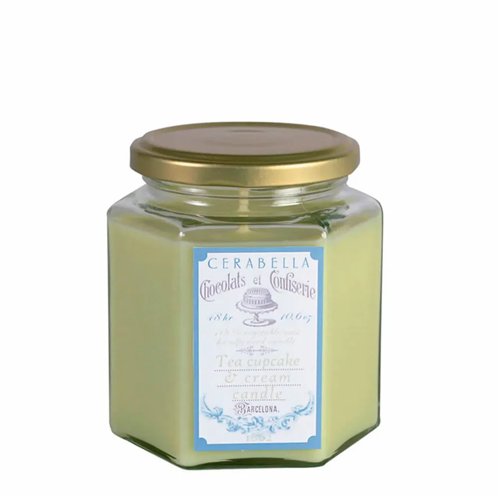 Bougies - SUCRE TEA CUPCAKE & CREAM - CERABELLA SL