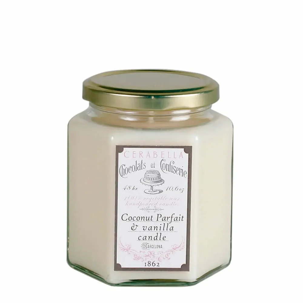 Bougies - SUCRE COCONUT PARFAIT & VANILLA - CERABELLA SL