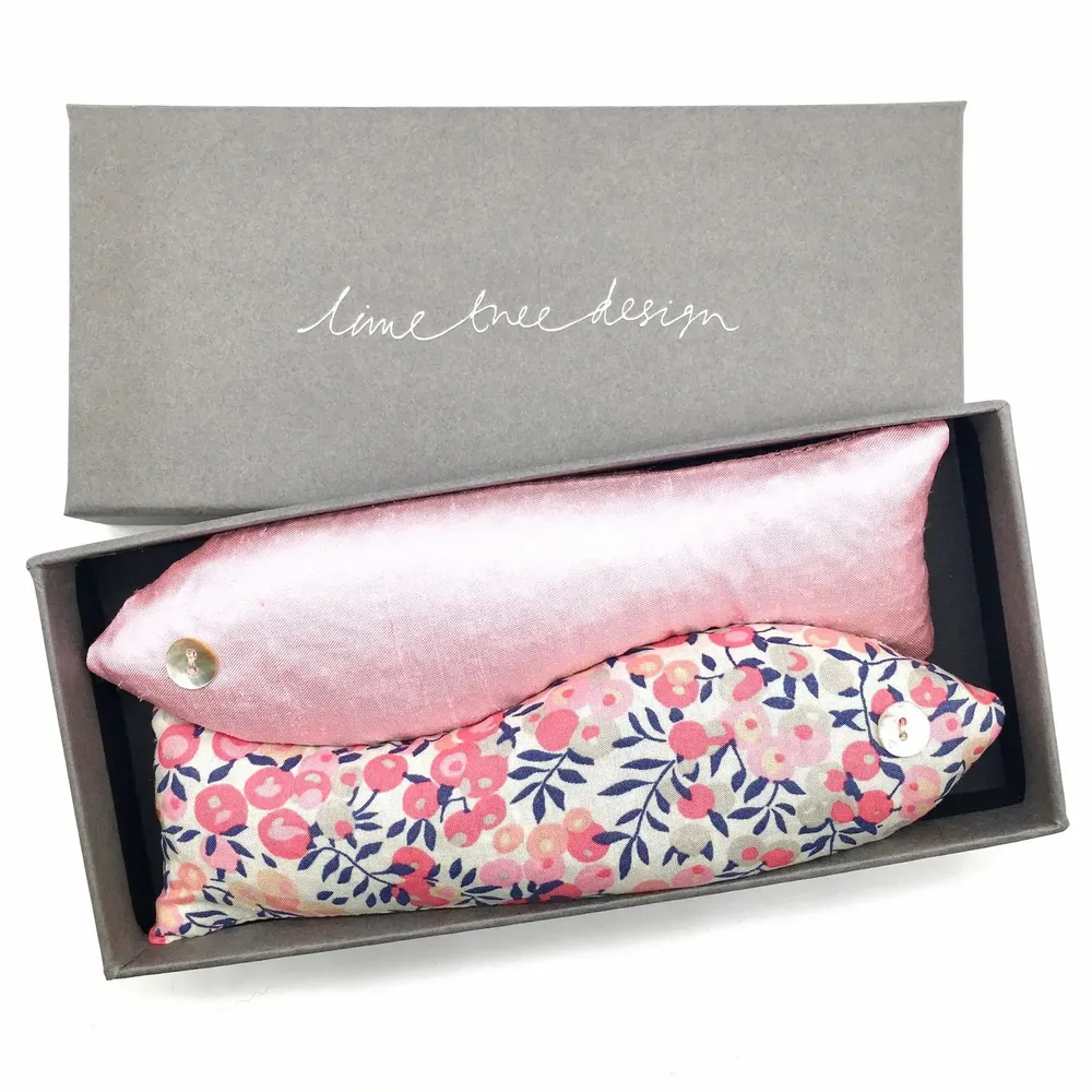 Parfums d'intérieur - Boîte de 2 poissons lavande en coton - Chaussures de ballet - LIME TREE DESIGN