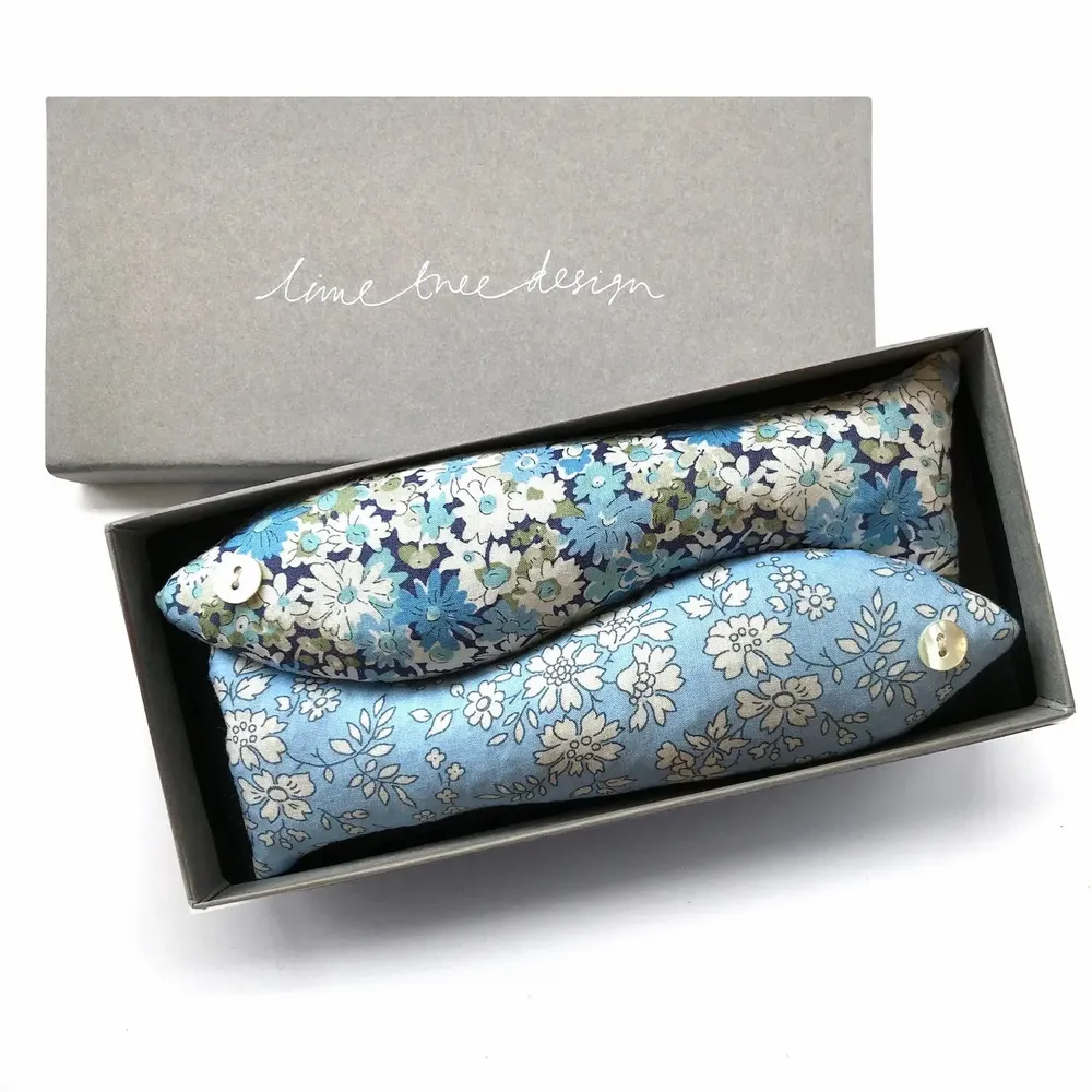Parfums d'intérieur - Boîte de 2 poissons en coton à la lavande - Midsummer - LIME TREE DESIGN