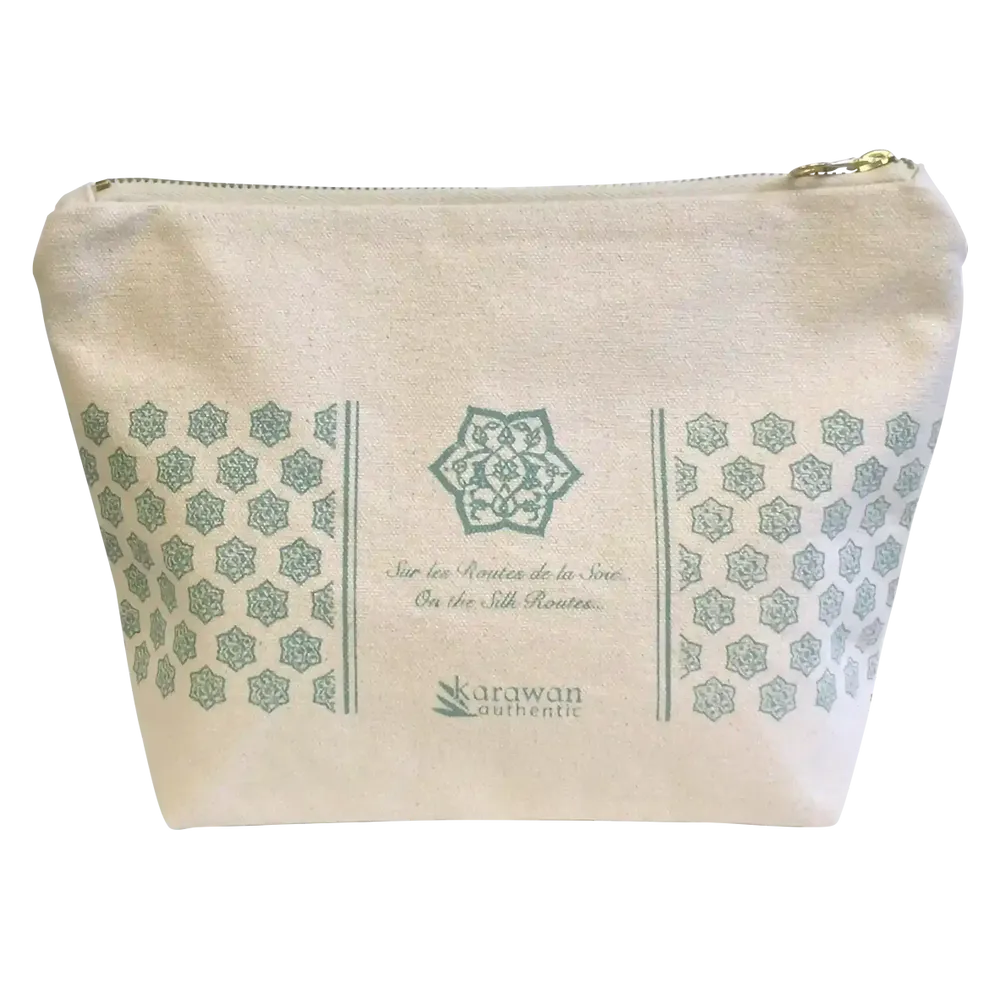 Rangements pour salle de bain - Trousse de toilette en coton bio certifié GOTS - KARAWAN AUTHENTIC