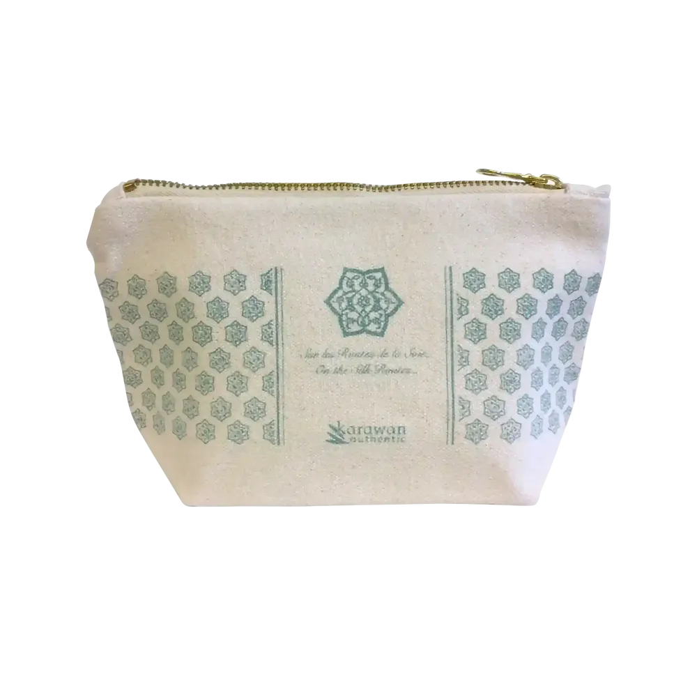Rangements pour salle de bain - Trousse de toilette en coton bio certifié GOTS - KARAWAN AUTHENTIC