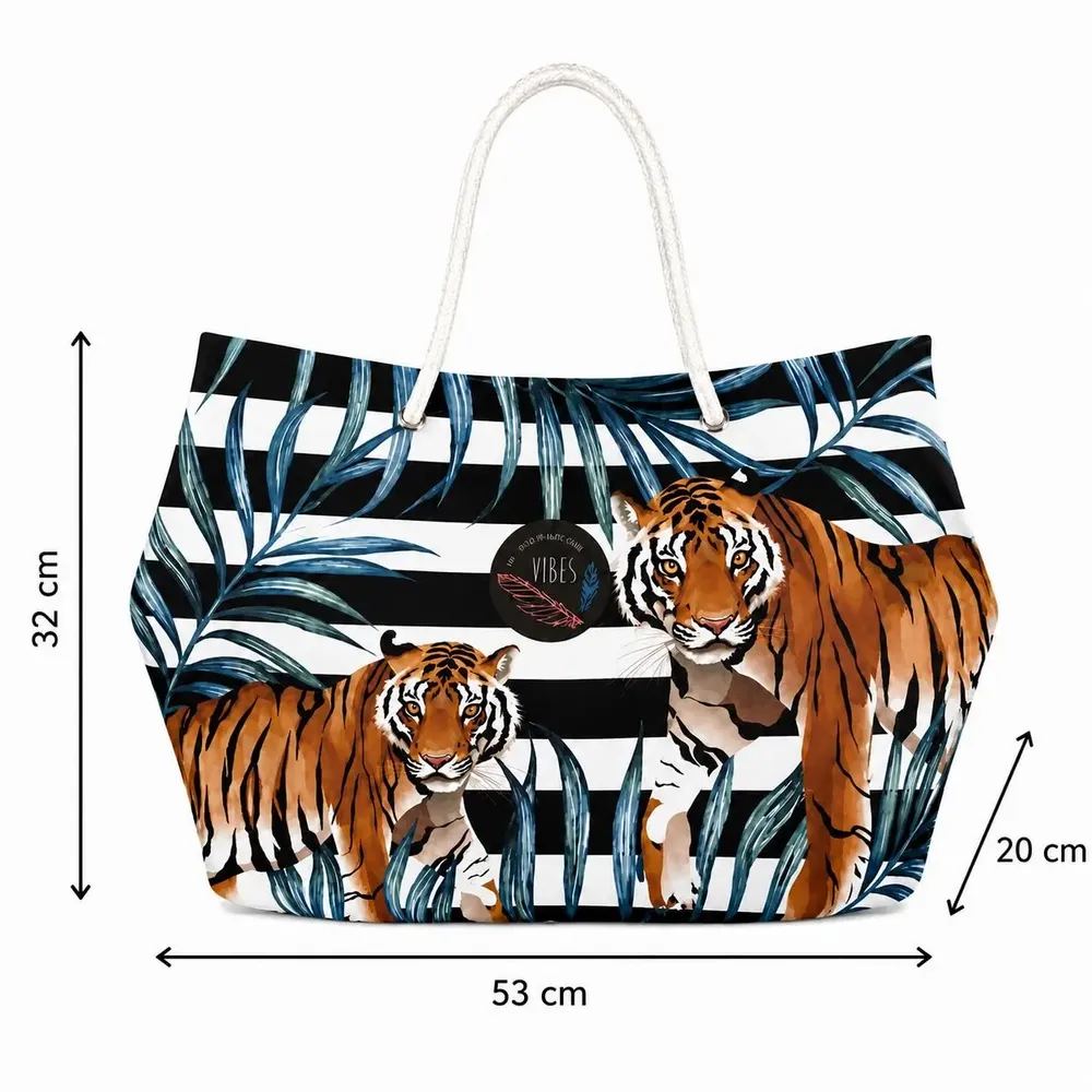 Sacs et cabas - Beach Bag Big Tiger - BEACH VIBES