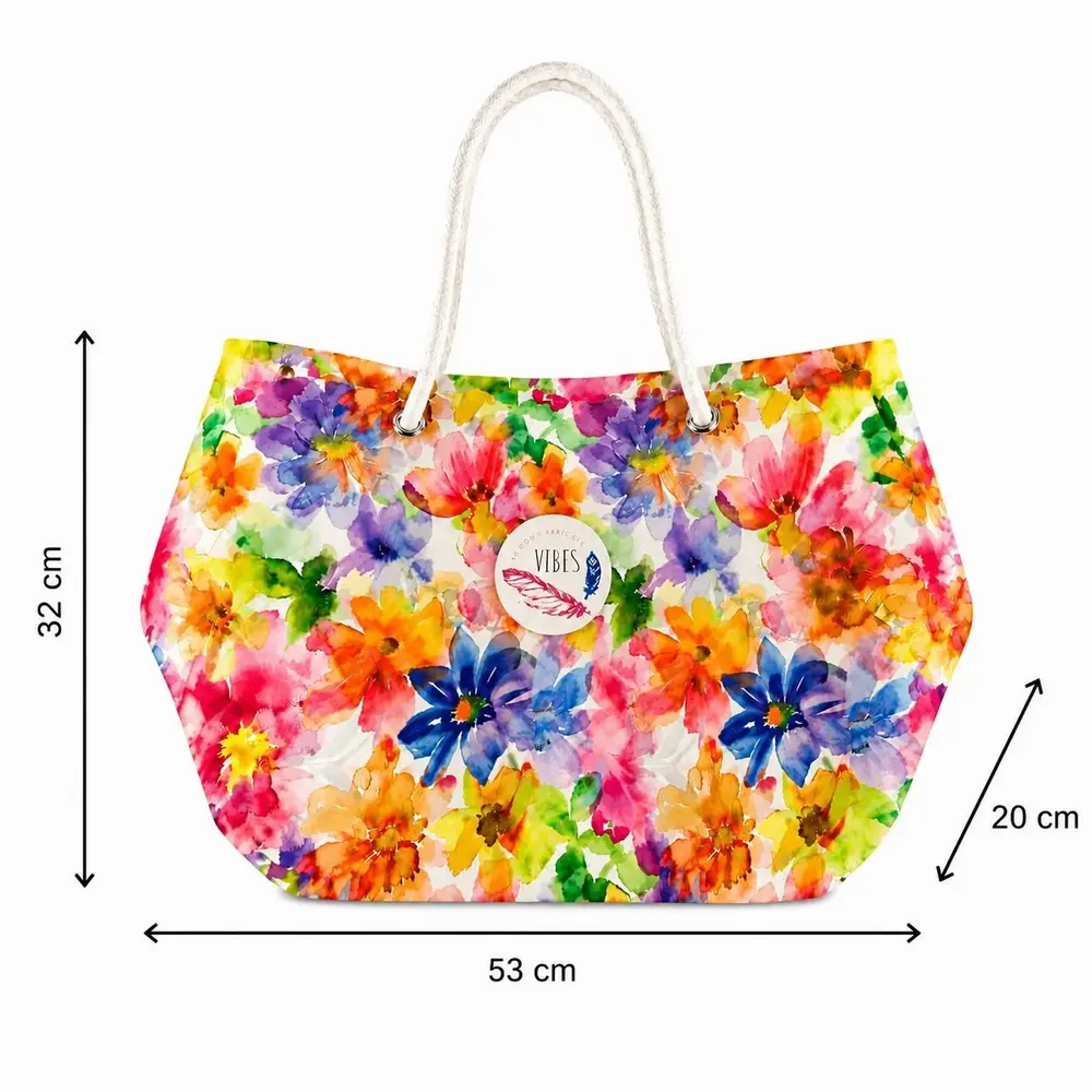 Sacs et cabas - Beach Bag Big Florato - BEACH VIBES