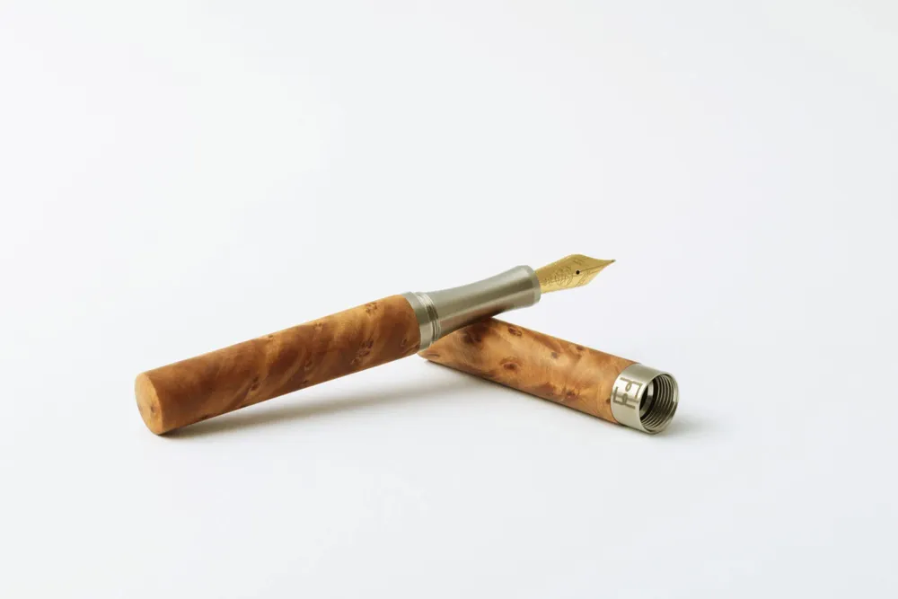 Jewelry - Stylo-plume « Paris » – Thuya Burl Wood - ATELIER FESSELER