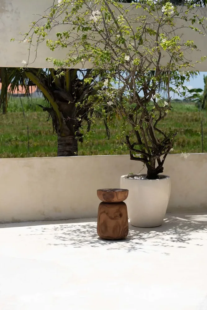 Stools - The Anthia Stool - Natural - BAZAR BIZAR LIVING