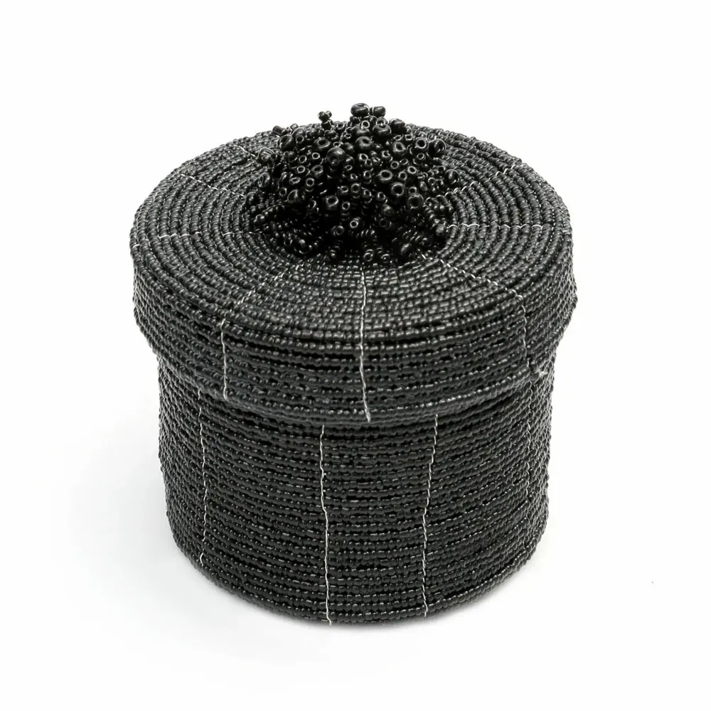 Coffrets et boîtes - Le Boîte Cadeau En Perles - Noir - BAZAR BIZAR LIVING