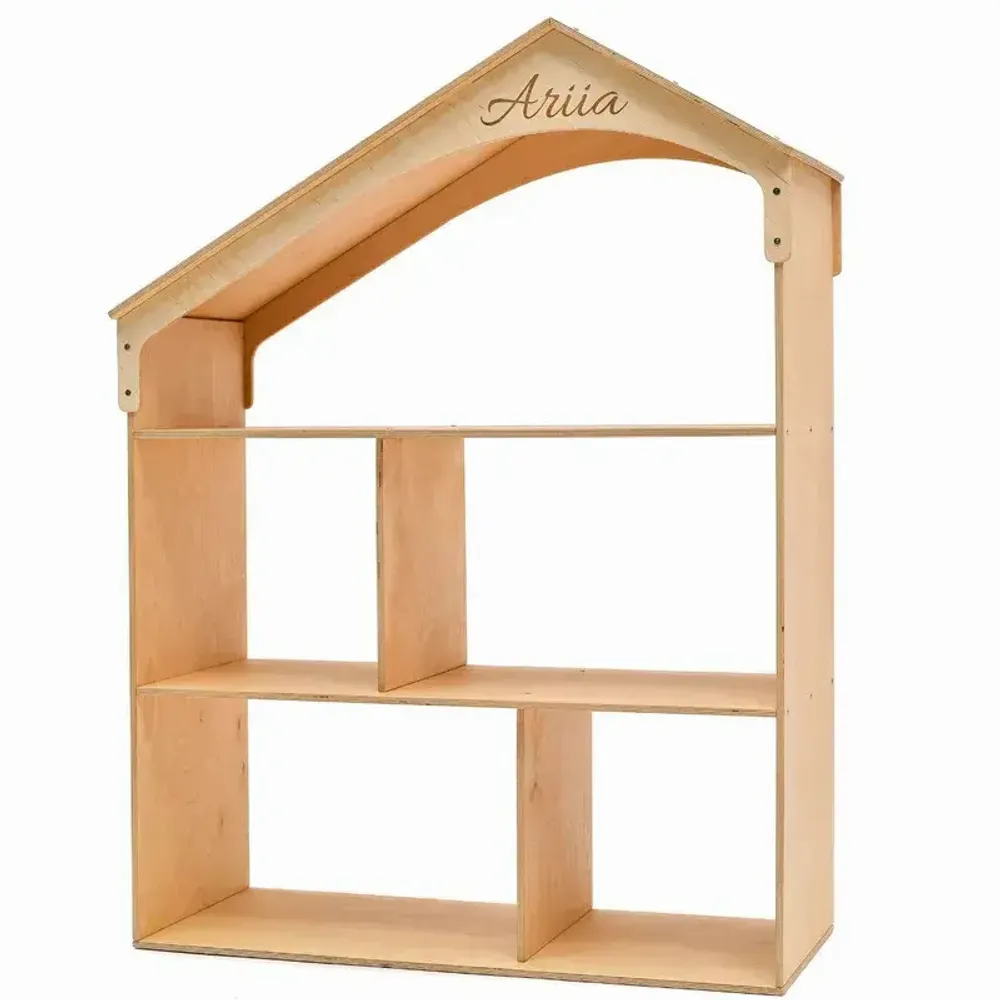 Chambres d'enfants - Bibliothèque Maison de Poupée en Bois - ENJOY THE WOOD