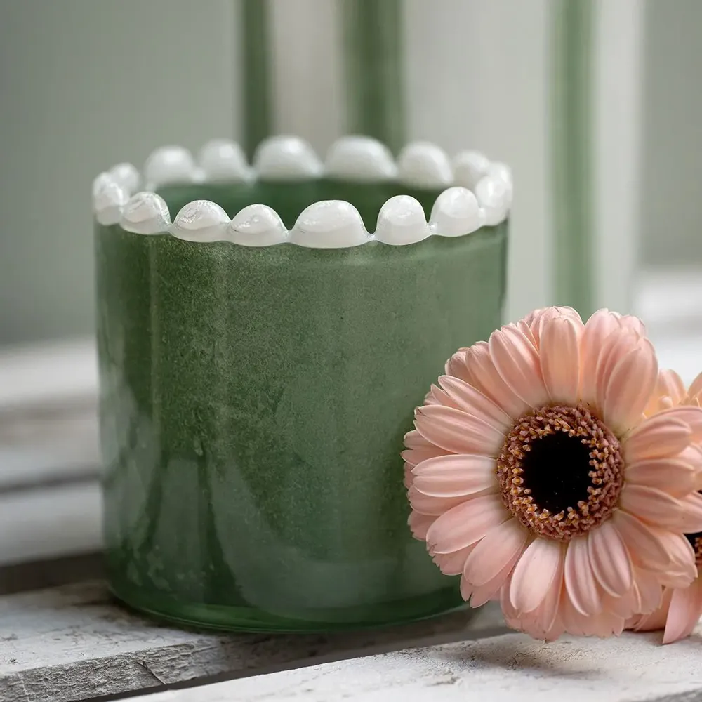 Decorative objects - Vases and votives, Pearl collection, mouth blown pieces - MAISON LILO