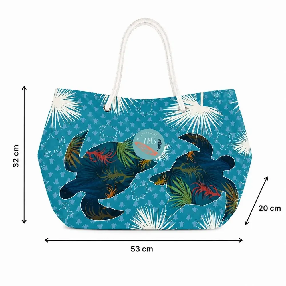 Sacs et cabas - Beach Bag Big Turtle - BEACH VIBES
