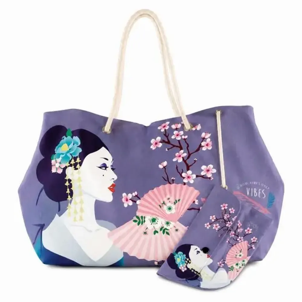 Sacs et cabas - Beach Bag Big Geisha - BEACH VIBES