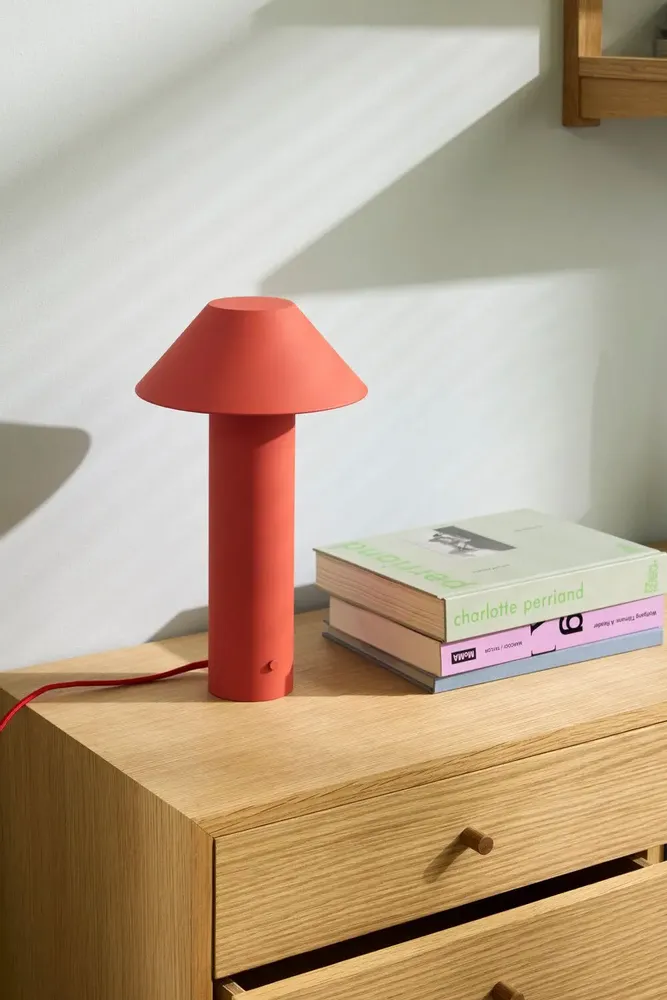 Lampes à poser - Tower Lampe de table Rouge - HÜBSCH