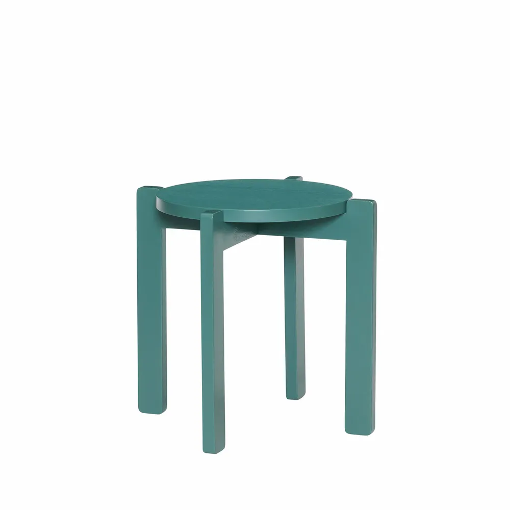 Tabourets - Always Tabouret Bleu pétrole - HÜBSCH