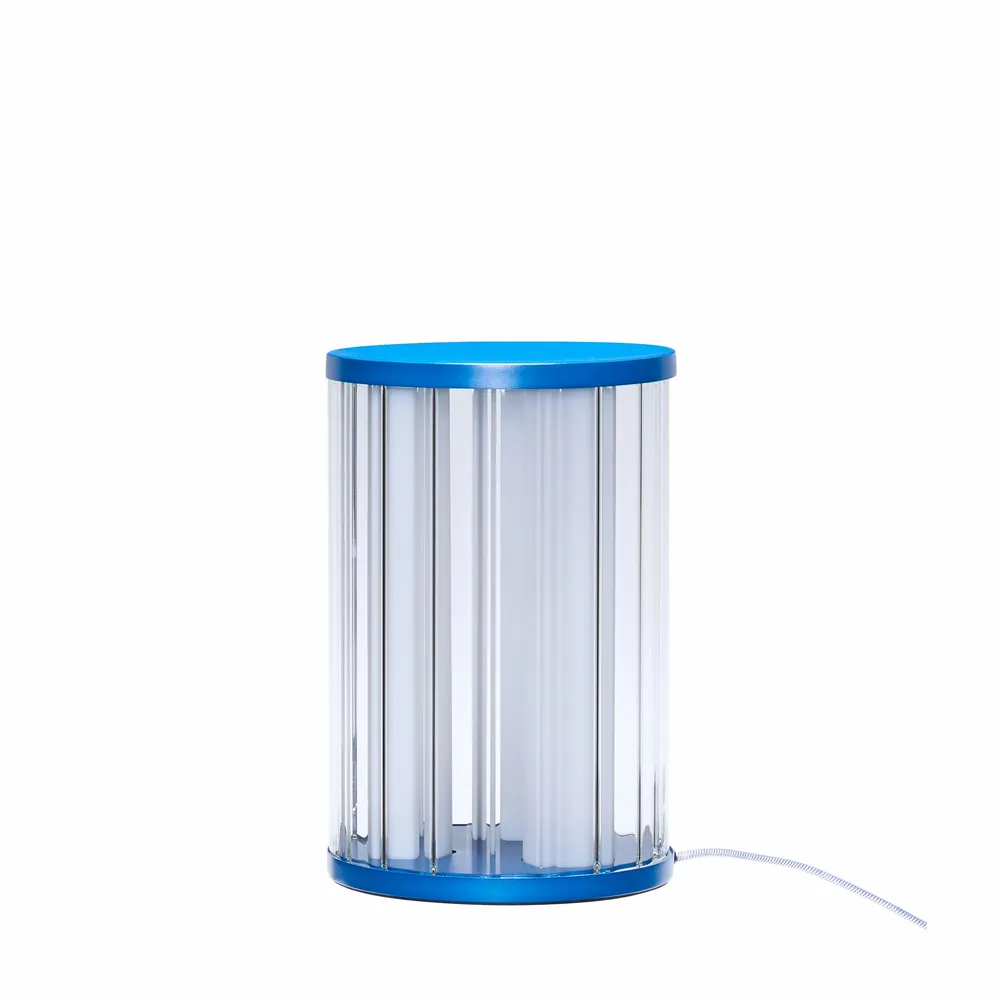 Wall lamps - Aru Table Lamp Blue - HÜBSCH