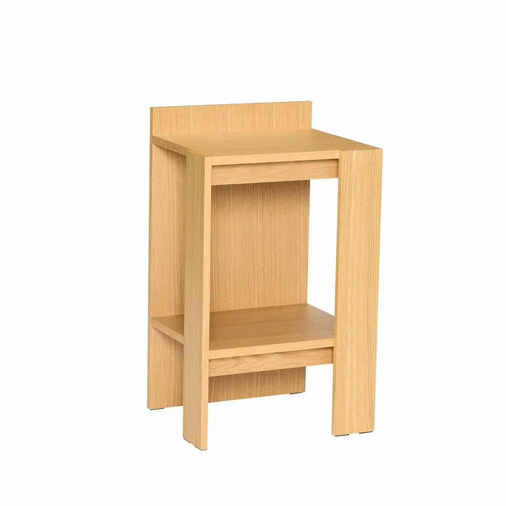 Coffee tables - Merge Bedside Table Natural - HÜBSCH