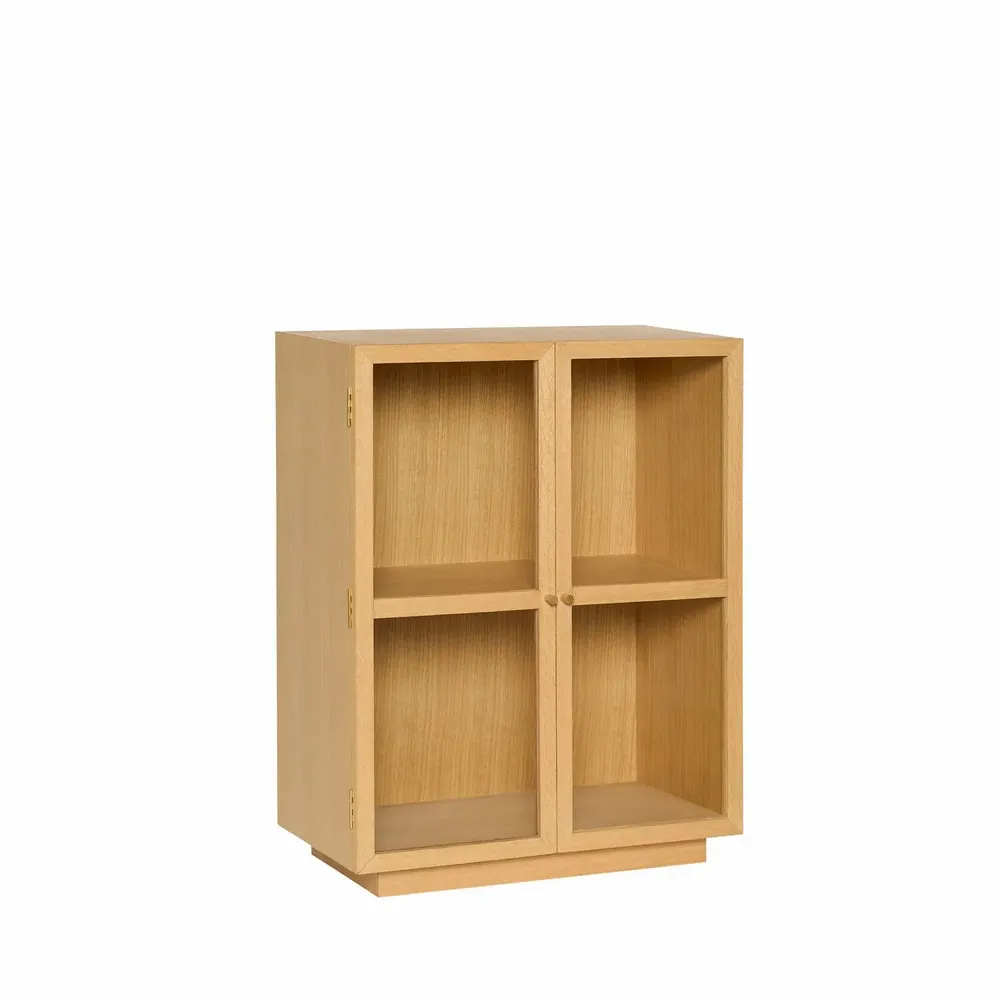 Shelves - Mae Display Cabinet Natural - HÜBSCH