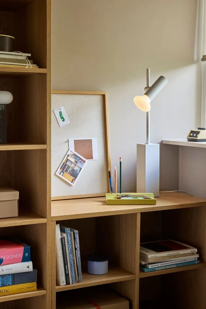 Papeterie bureau - Kanso Organiseur de bureau Jaune - HÜBSCH