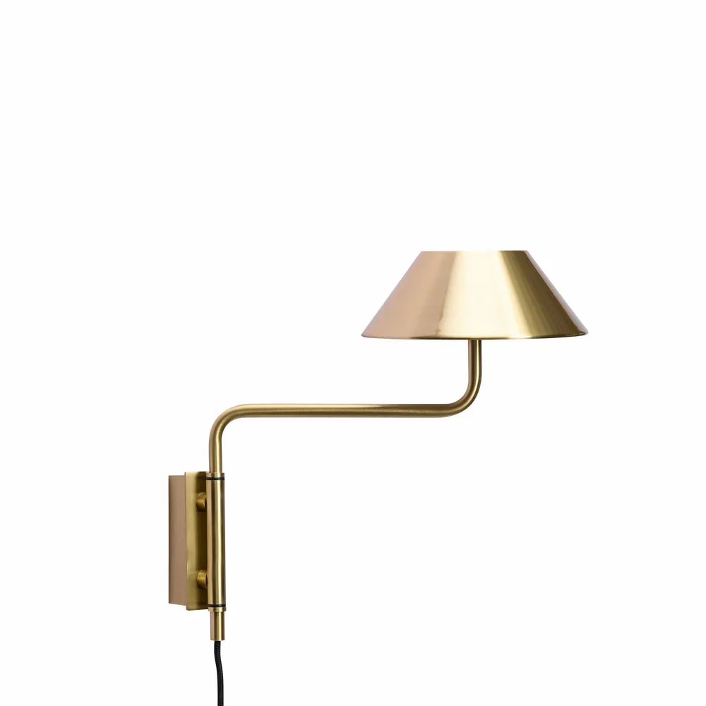 Wall lamps - Cover Wall Lamp Brass - HÜBSCH