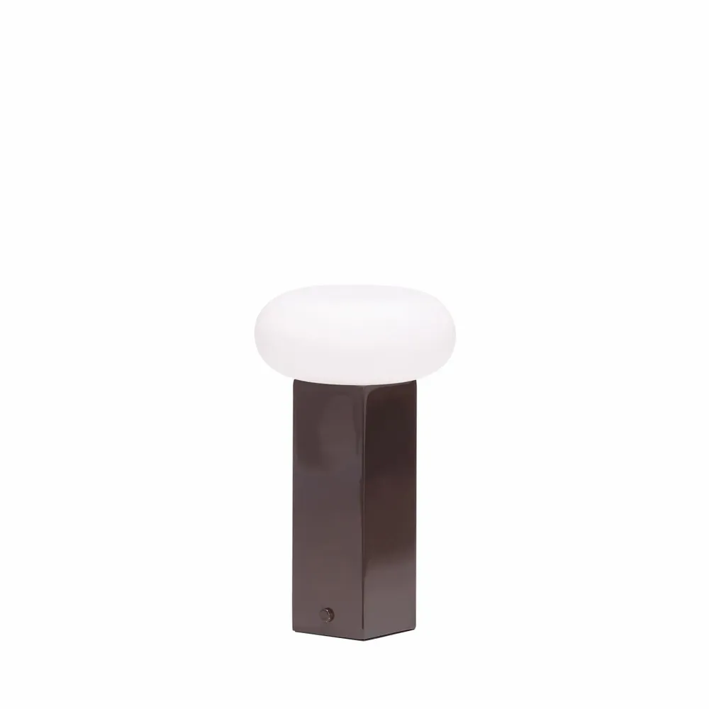 Lampes sans fil  - Low Lampe portative Marron - HÜBSCH