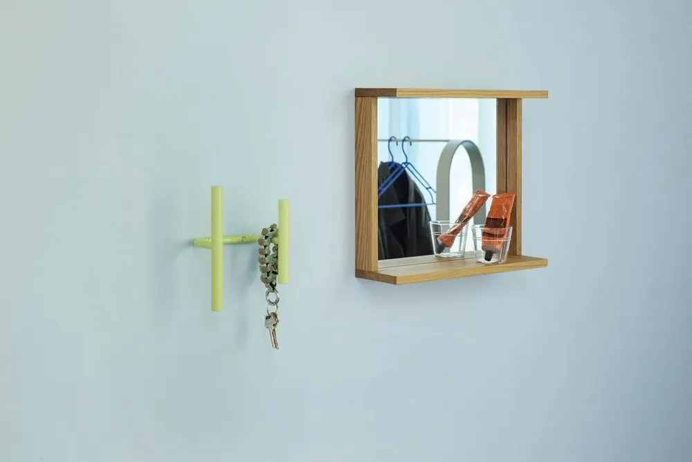 Shelves - Flip Coatrack Light green - HÜBSCH
