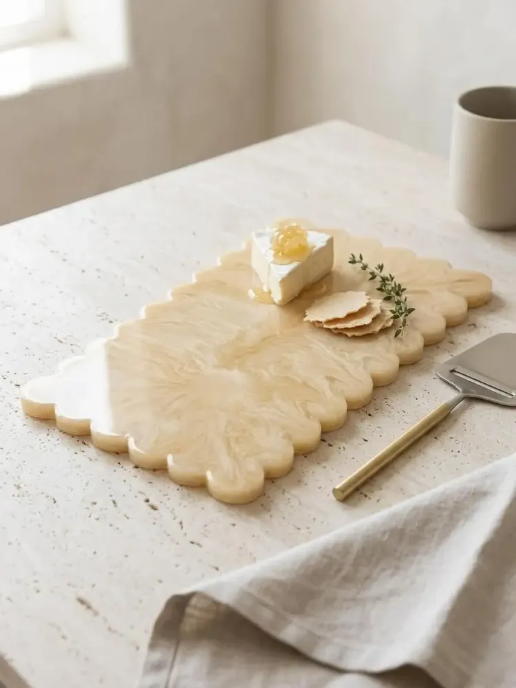 Kitchen utensils - Resin Cheese Board, 14 Inch - CASA AMAROSA